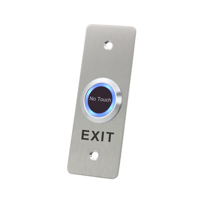 Botão infravermelho de Touchless da liberação de aço inoxidável americana da porta 304 do tamanho 115*40mm