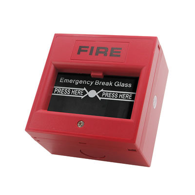 vidro vermelho da ruptura de 707G SPDT, com letra inglesa
