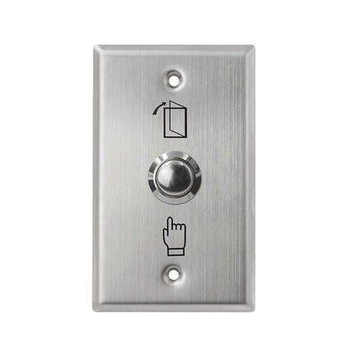 HS70 tecla de aço inoxidável da placa dianteira fina do ANSI 115*70mm, saída NO/COM