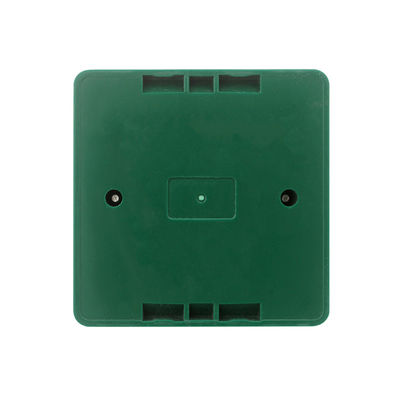 Botão de liberação grande da porta do interruptor do metal de BD851K 86*86mm com Backbox, com o desenho chave no botão, apropriado a deficiente
