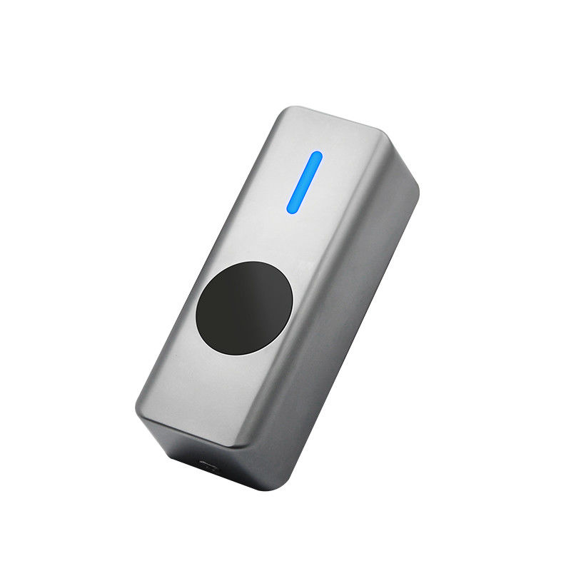 Botão da saída de Mini Zinc Alloy Touchless Infrared, distância sensível &amp; tempo de atraso ajustáveis, IP68 impermeável